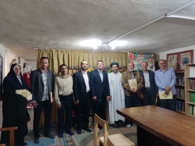 مراسم تجلیل از امام جمعه محترم اهل سنت شهر عنبران